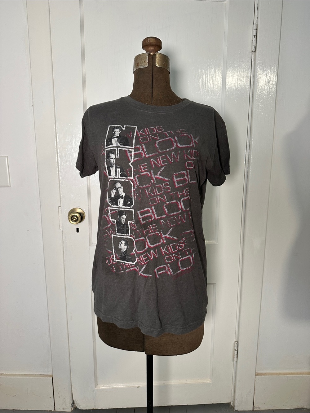 New Kids on the Block Womens Graphic Tour Short Sleeve Tee NKOTB Blockheads